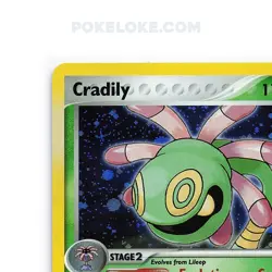 Pokemon Power Keepers 7/108 Cradily Holo- NM - Image 4
