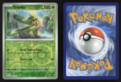 Tropius 007/198 Common Scarlet & Violet Pokemon Reverse Holo Near Mint - Image 3
