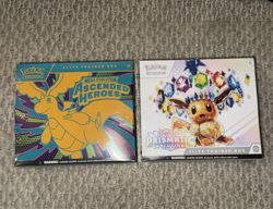 Pokemon ETB Ascended Heros & Prismatic Evolution Bundle, New Sealed w/ Tear - Image 1