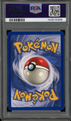 1999 POKEMON GAME #10 10/102 MEWTWO HOLO NM PSA 7 GRADED LOOKS BETTER - Image 2