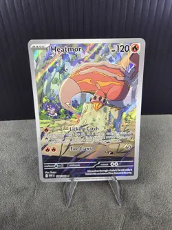 Heatmor 104/086 Sv: White Flare Illustration Rare Pokemon TCG NM English 🔥 - Image 1