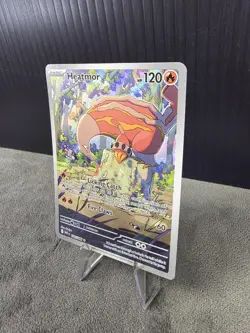 Heatmor 104/086 Sv: White Flare Illustration Rare Pokemon TCG NM English 🔥 - Image 2