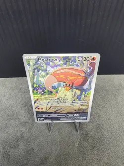 Heatmor 104/086 Sv: White Flare Illustration Rare Pokemon TCG NM English 🔥 - Image 4