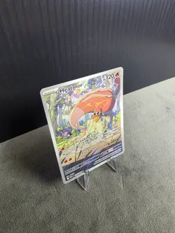 Heatmor 104/086 Sv: White Flare Illustration Rare Pokemon TCG NM English 🔥 - Image 5