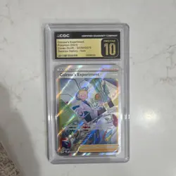 Pokemon Colress's Experiment GG59/GG70 Crown Zenith Ultra Rare Holo CGC 10 - Image 1