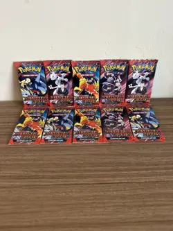 10x Pokemon TCG Destined Rivals Sleeved Booster Pack Factorey Sealed Lot Of 10 - Image 2