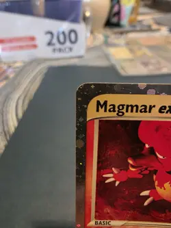 Pokemon Magmar ex Ruby and Sapphire #100/109 Ultra Rare 2003 LP - Image 3