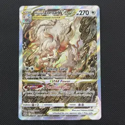Hisuian Zoroark VSTAR GG56/GG70 Holo Crown Zenith Galarian Gallery Pokemon NM - Image 1