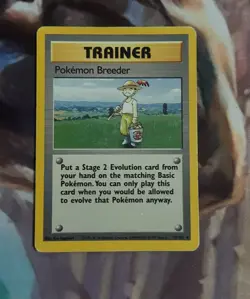 Pokemon Breeder, Base Set 76/102 - MP - Image 1