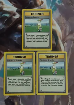 Pokemon Breeder, Base Set 76/102 - MP - Image 2