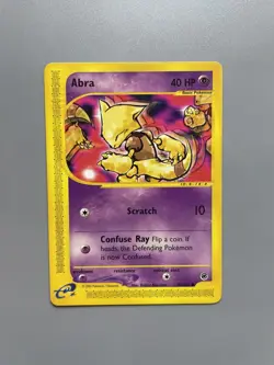 Pokemon TCG Abra Expedition 93/165 Regular Common Near Mint - Image 1