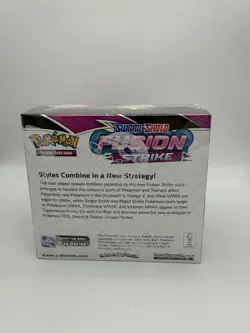 Pokemon TCG Fusion Strike Booster Box Sealed with Acrylic Case - Image 5
