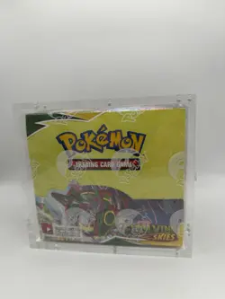 Pokemon Evolving Skies Booster Box (36 Packs) Sealed With Acrylic Case - Image 1