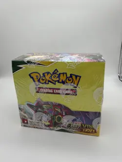 Pokemon Evolving Skies Booster Box (36 Packs) Sealed With Acrylic Case - Image 2