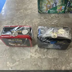 LOT OF 12 Pokemon TCG Collector's Chest and 6 Pokemon Mega Charizard EX Tins - Image 5