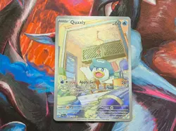 Quaxly 206/193 Illustration Rare Holo Sv02 Paldea Evolved Pokemon TCG NM - Image 2