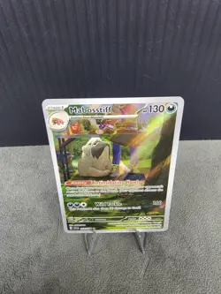 Mabosstiff 218/198 Sv01: Scarlet & Violet Illustration Rare Pokemon TCG English - Image 4