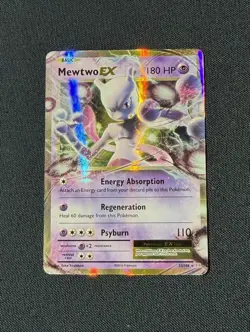 Pokemon TCG Mewtwo EX XY Evolutions 52/108 Holo Ultra Rare NM - Image 1