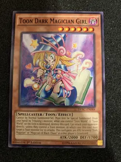 Yu-Gi-Oh! Toon Dark Magician Girl DPBC-EN044 - Battle City - 1st Edition NM/M - Image 1