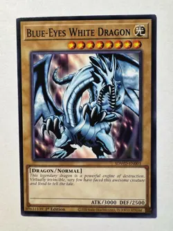 Blue-Eyes White Dragon (SDWD-EN001) #SDWD-EN001 Yugioh 1st Edition LOB Artwork - Image 1