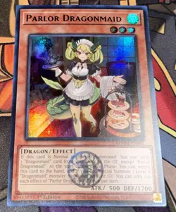 Yu-Gi-Oh! Parlor Dragonmaid - BLMM-EN060 - Ultra Rare - Monster Mayhem - NM - Image 2