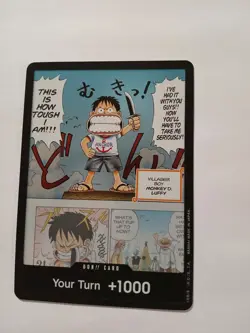 DON!! Card (Young Luffy) (Devil Fruits Collection Vol. 1) One Piece Promotion - Image 1