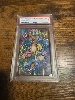 PSA 8 1999 Pokemon Center Phone Card 10,000,000 Units Sold Hologram LOW POP - Image 4