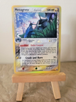 2005 Early Mid-Era Pokemon Rare Holo Metagross (11/113) Delta Species (LP/NM) - Image 1