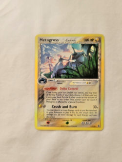 2005 Early Mid-Era Pokemon Rare Holo Metagross (11/113) Delta Species (LP/NM) - Image 2