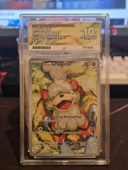 Hisuian Growlithe 181/167 - Twilight Masquerade Pokemon TCG - ACE 10 - Image 1