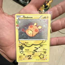 Pokemon Dedenne RC10/RC32 Generations Radiant Collection Holo Uncommon 60 HP - Image 1