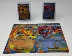 👀 Mega Emboar Feraligatr ex Black Star Promos 035 036 Ascended NM - Image 1