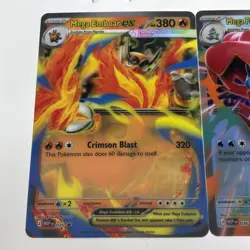 👀 Mega Emboar Feraligatr ex Black Star Promos 035 036 Ascended NM - Image 4