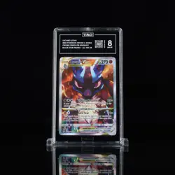 2023 POKEMON SWSH BLACK STAR PROMO #291 FULL ART/LUCARIO VSTAR TAG 8 - Image 1