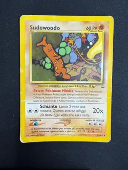 Pokemon Sudowoodo 26/64 Neo Revelation Rara Unlimited Wizards IT Carte Vintage - Image 1