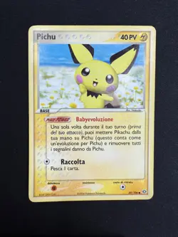 Pokemon Pichu 59/106 Ex Smeraldo ITA Carte Nintendo Vintage - Image 1