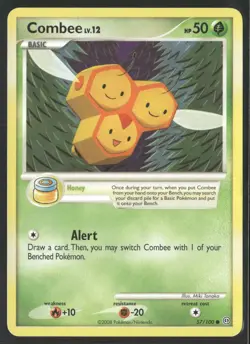 Combee 57/100 Common Stormfront Pokemon Near Mint - Image 1