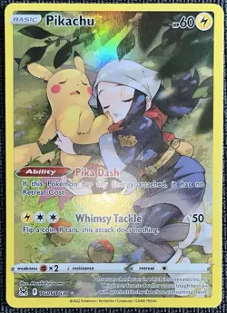 Pikachu TG05/TG30 - Lost Origin : Trainer Gallery Holo NM - Image 2