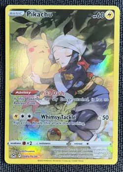 Pikachu TG05/TG30 - Lost Origin : Trainer Gallery Holo NM - Image 3