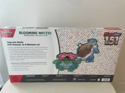 Pokemon TCG 151 EN Blooming Waters Premium Collection Box SEALED NEW - Image 2