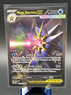 Pokemon TCG - Mega Starmie ex 118/088 Special Illustration Rare Perfect Order NM - Image 1