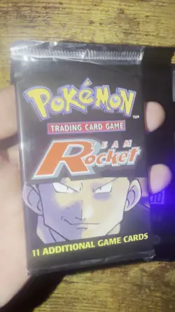 Pokemon Team Rocket Booster pack Sealed Heavy 21.22g - Image 2