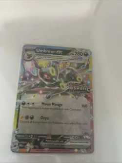 Pokemon TCG Umbreon EX 060/131 Sealed Holo Rare Stamped Prismatic Evolutions - Image 1