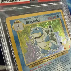 2021 Pokemon Celebrations Blastoise Holo PSA 9 Classic Coll Base Set - Image 5