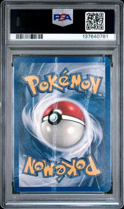 1999 POKEMON FOSSIL #5 GENGAR-HOLO PSA 1 - Image 2