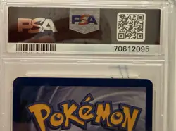 1999 Pokemon TCG Gengar Fossil Holo 1st edition PSA 8 #5/62 - Image 4
