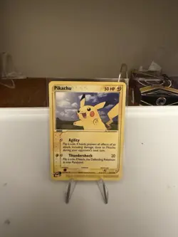 Pokemon Pikachu Team Magma vs Team Aqua Common Card 43/95 LP Condition - Image 1