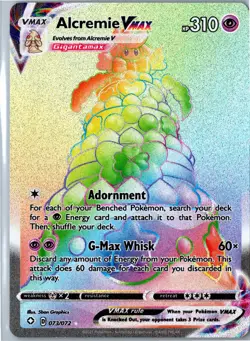 Pokemon Card - Alcremie VMAX (Secret) - 73/072 Shining Fates - Near Mint - Image 1