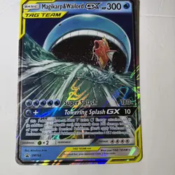Pokemon TCG Magikarp Wailord GX Tag Team SM166 Jumbo Card - Image 3