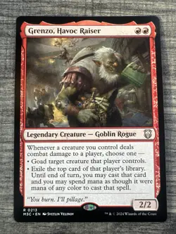 ~ Grenzo, Havoc Raiser ~ NM ~ Commander: Modern Horizons 3 ~ MTG ~ - Image 1